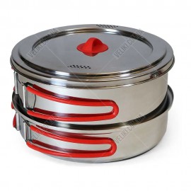 Набор посуды Coghlans Stainless Steel Family Cookset