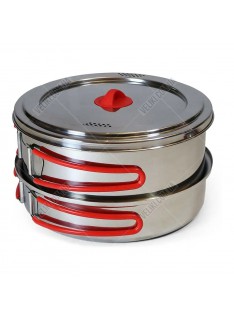 Набор посуды Coghlans Stainless Steel Family Cookset