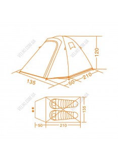 Палатка Кемпинг Airy 2