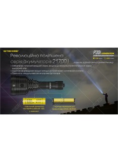 Фонарь Nitecore P30i