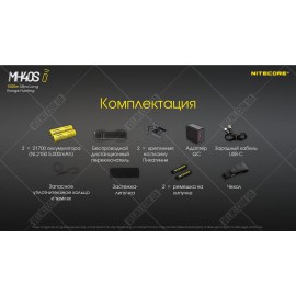 Фонарь Nitecore MH40S