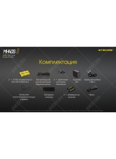 Фонарь Nitecore MH40S