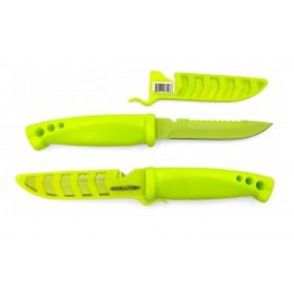 Нож Gambler Evolution 4' Bait Knife Chartreuse