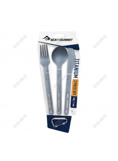 Набор столовых приборов Sea to Summit Titanium Cutlery Set 3 предмета