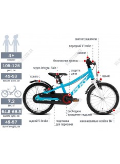 Велосипед Puky Cyke 16 F